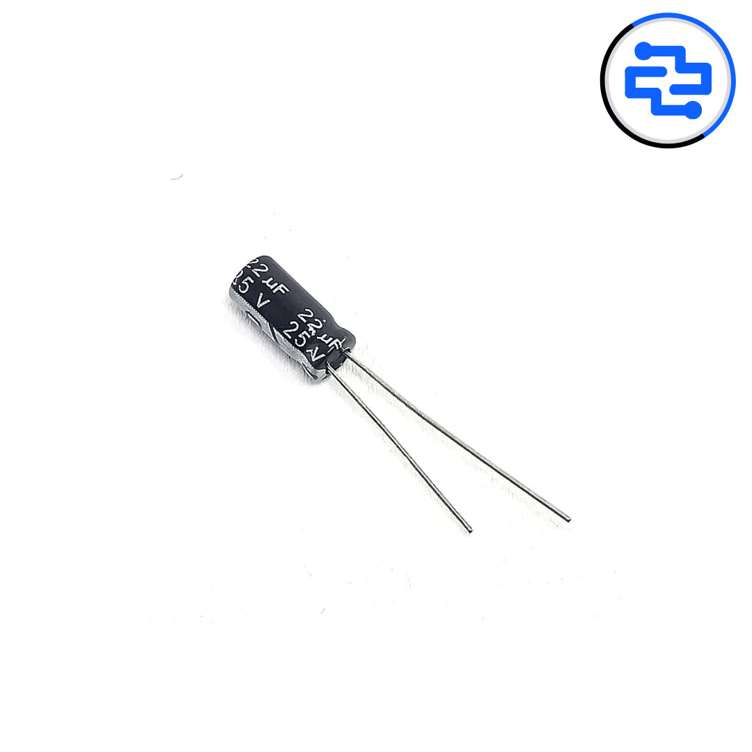 Thumbnail 1 for 22uF / 25V Electrolytic Capacitor
