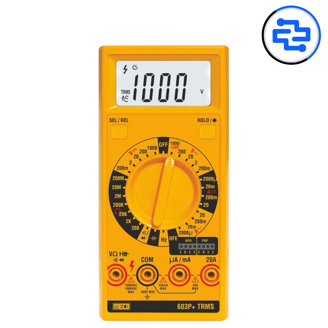 Thumbnail 1 for 3½ Digits 2000 Counts TRMS Digital Multimeter