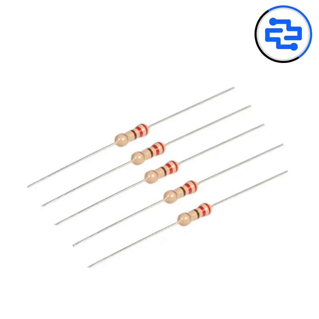 Thumbnail 1 for 560k Ohm 0.25W,1/4W Resistor (Pack Of 5)