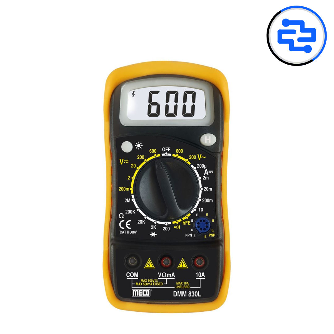 Thumbnail 1 for DMM 830L 3½ Digit 2000 Counts Digital Multimeter