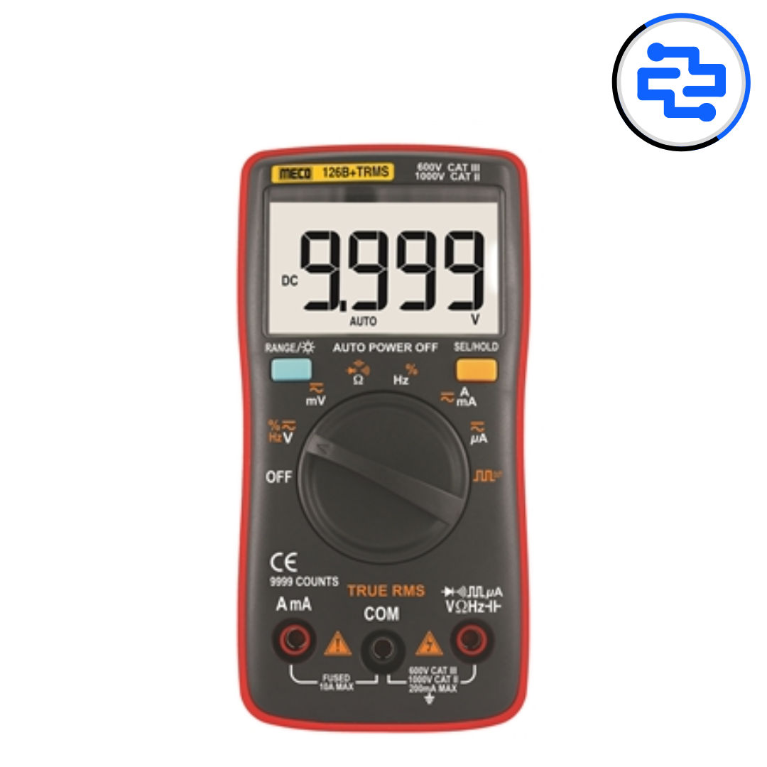 Thumbnail 1 for Meco 126B+TRMS 4 Digit Count Digital Multimeter