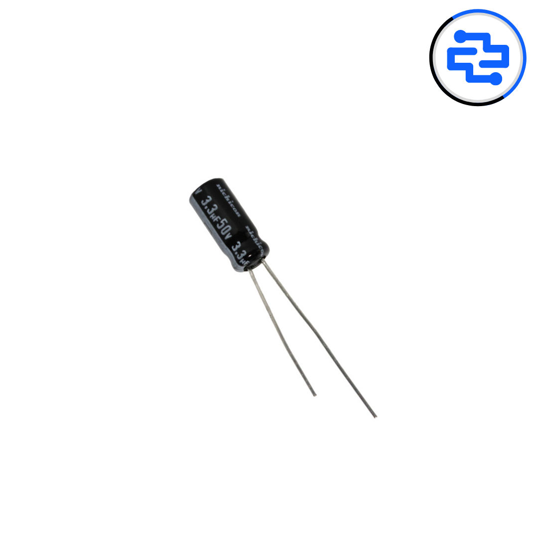 Thumbnail 1 for 3.3uF / 50V Electrolytic Capacitor