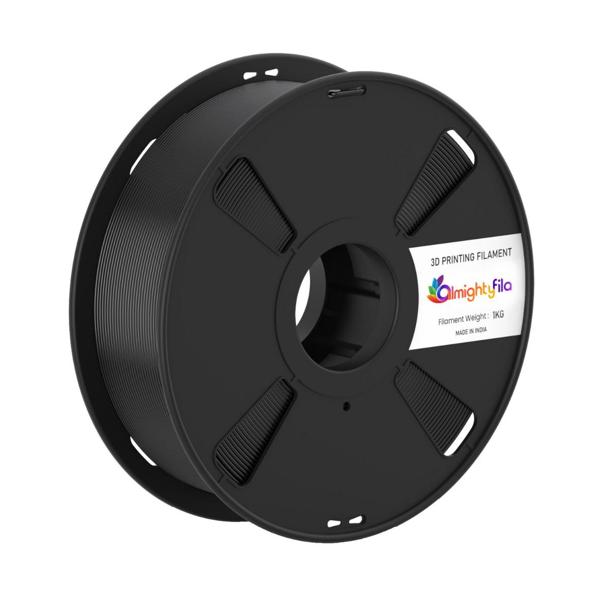 Thumbnail 1 for Jet Black PLA+ 3D Printer Filament