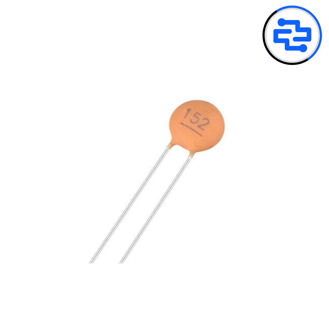 Thumbnail 1 for 1.5nf Ceramic Capacitor - (Pack of 5)