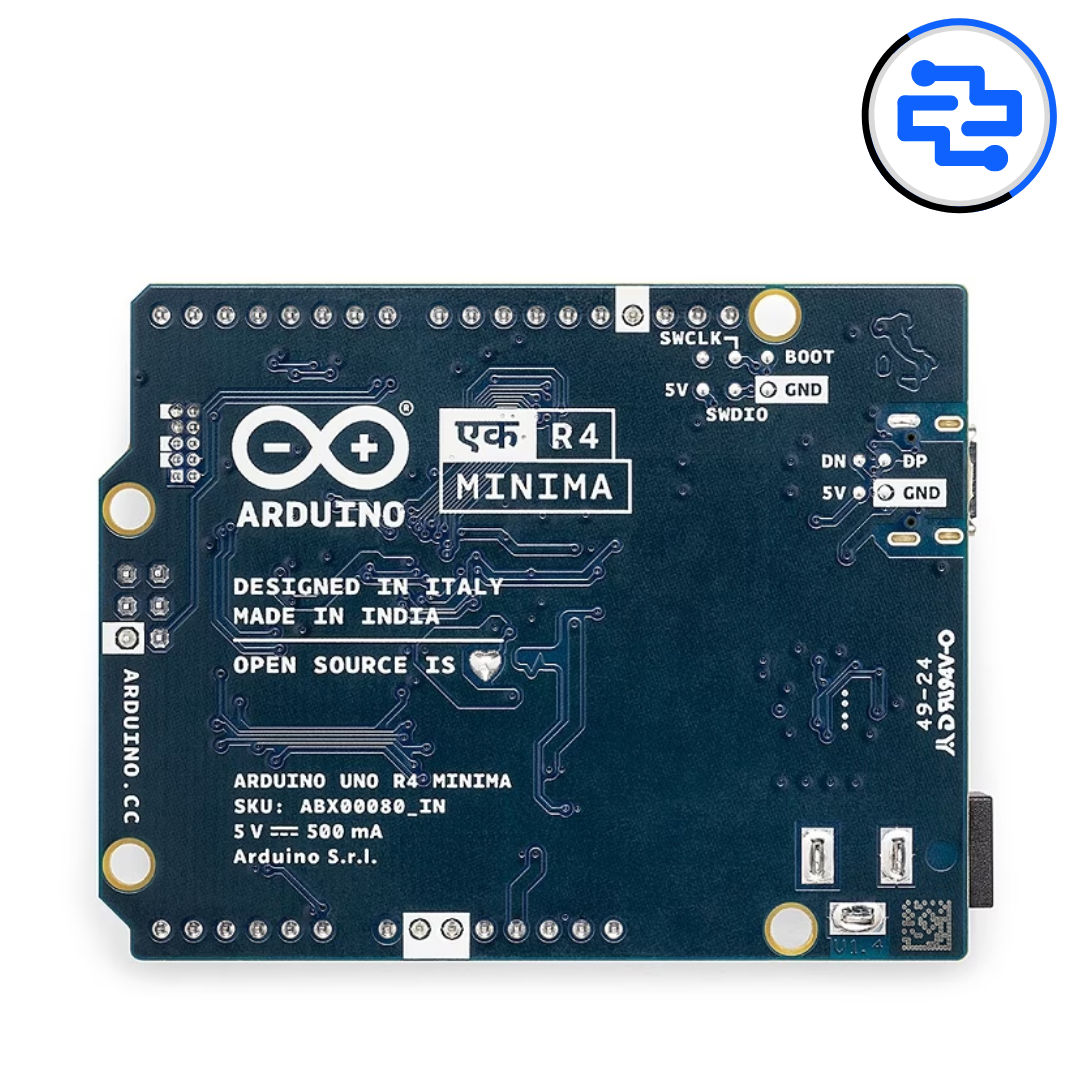 Thumbnail 2 for Official Arduino UNO EK (एक) R4 Minima ABX00080_IN - Made in India