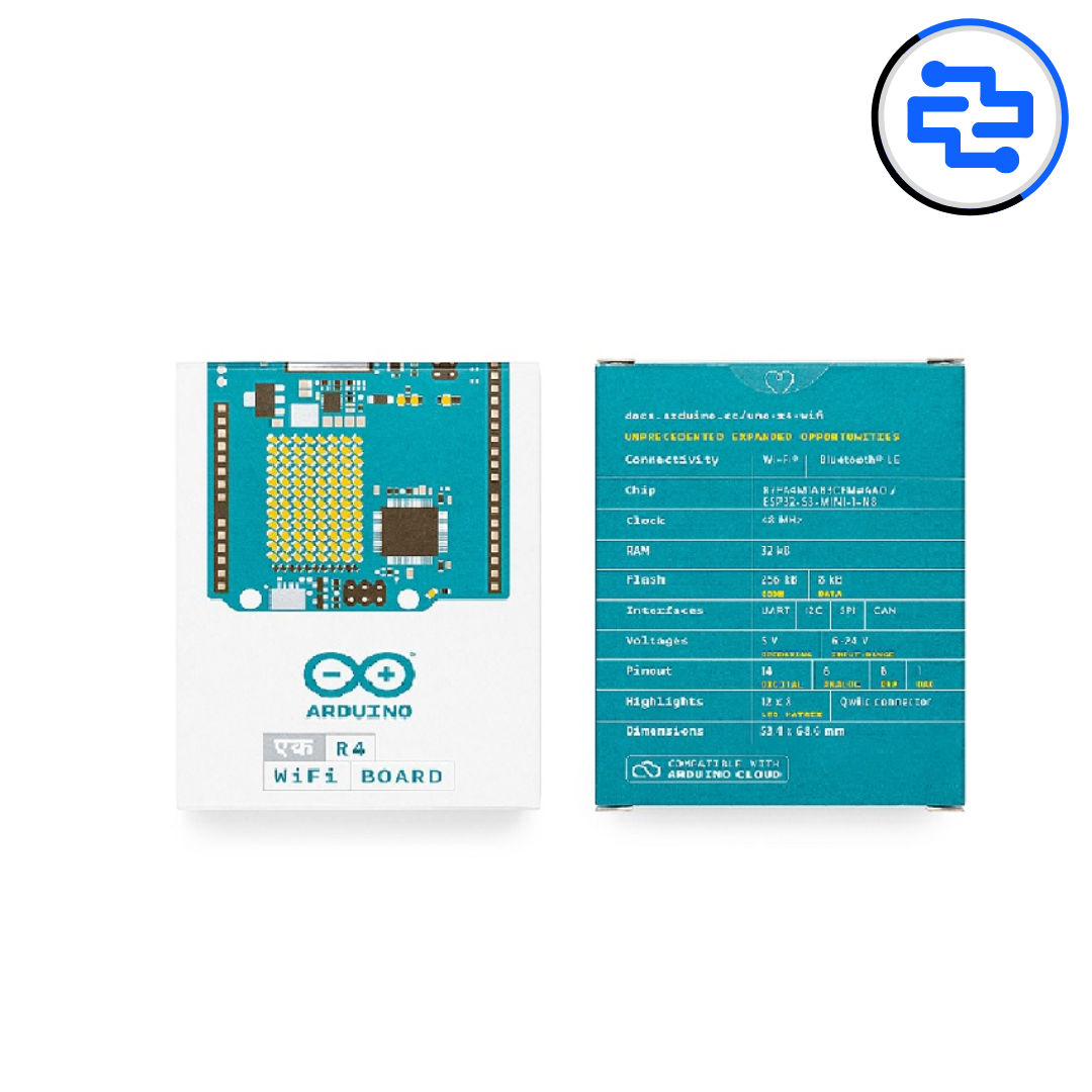 Thumbnail 4 for Official Arduino UNO EK R4 WiFi ABX00087_IN - Made in India