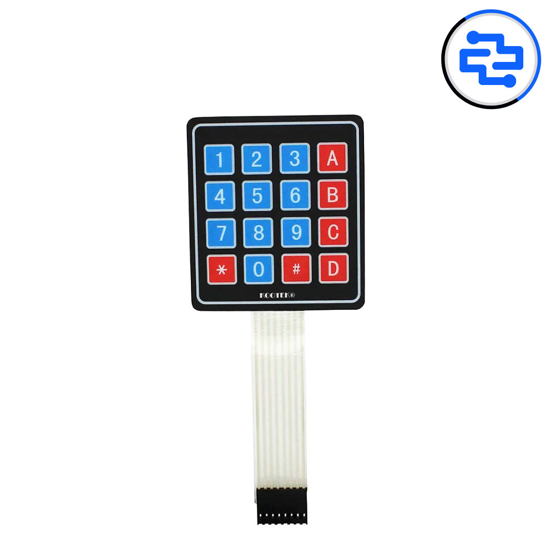 Thumbnail 2 for 4×4 Matrix Membrane Keypad
