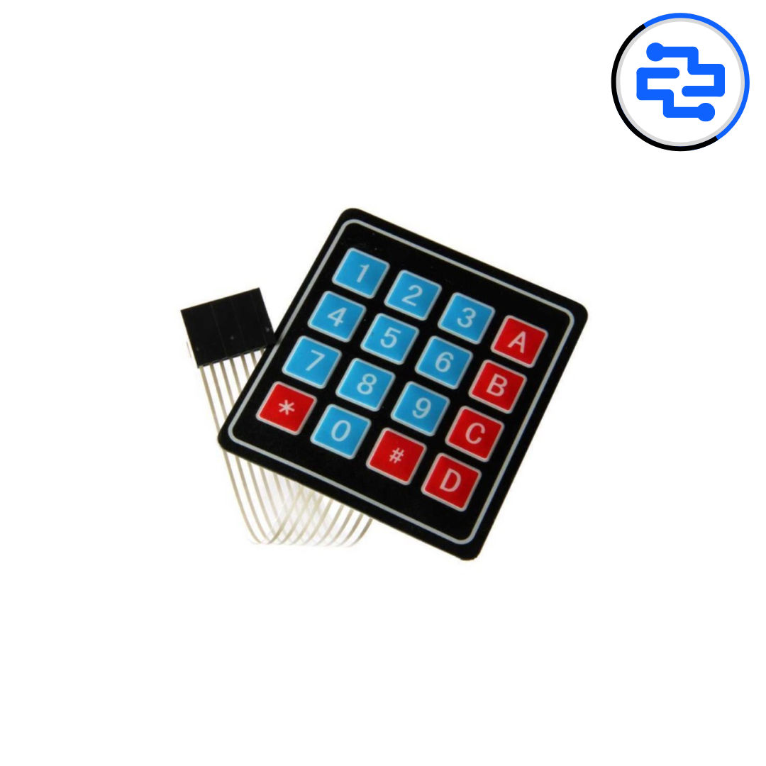 Thumbnail 3 for 4×4 Matrix Membrane Keypad