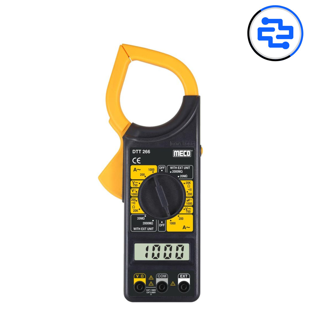 Thumbnail 1 for MECO DTT 266 AC Manual Ranging Clampmeter