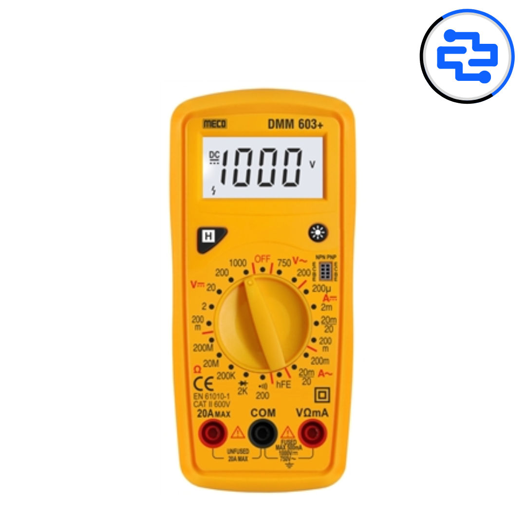Thumbnail 1 for DMM 603+ 3½ Digit 2000 Counts Digital Multimeter