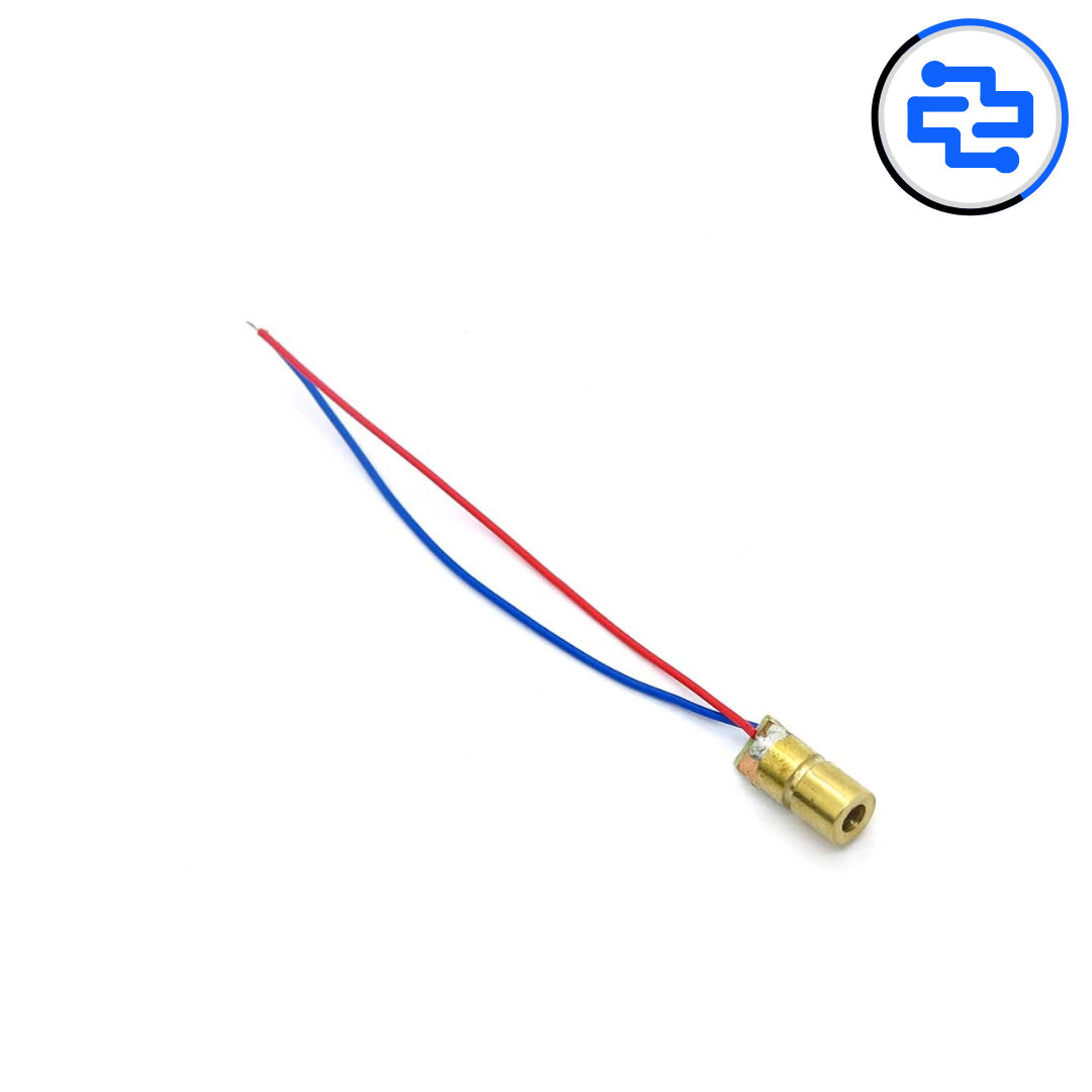 Thumbnail 1 for 650nm 6mm 5V DC 5mW Mini Laser Dot Diode Module