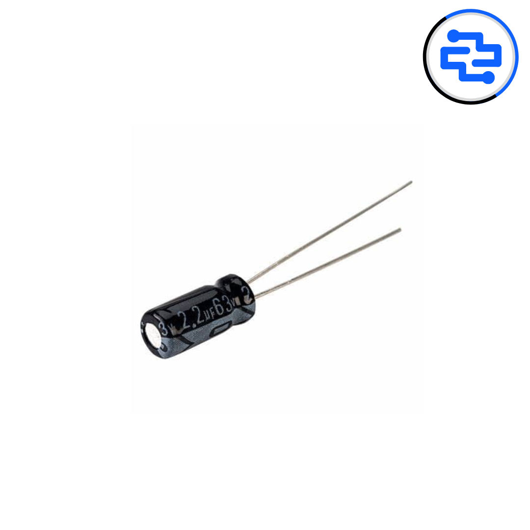 Thumbnail 1 for 2.2uF / 63V Electrolytic Capacitor