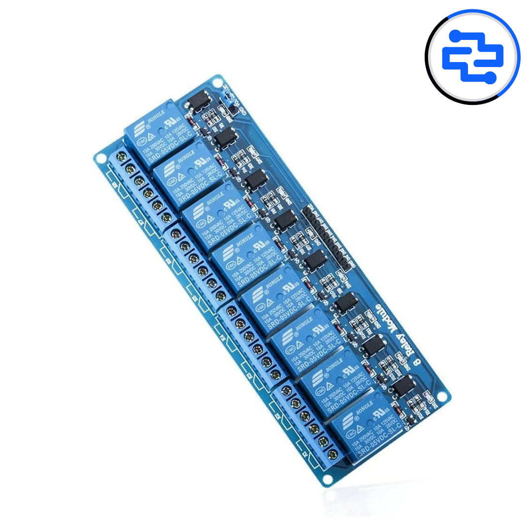 Thumbnail 1 for 8 Channel 5v Relay