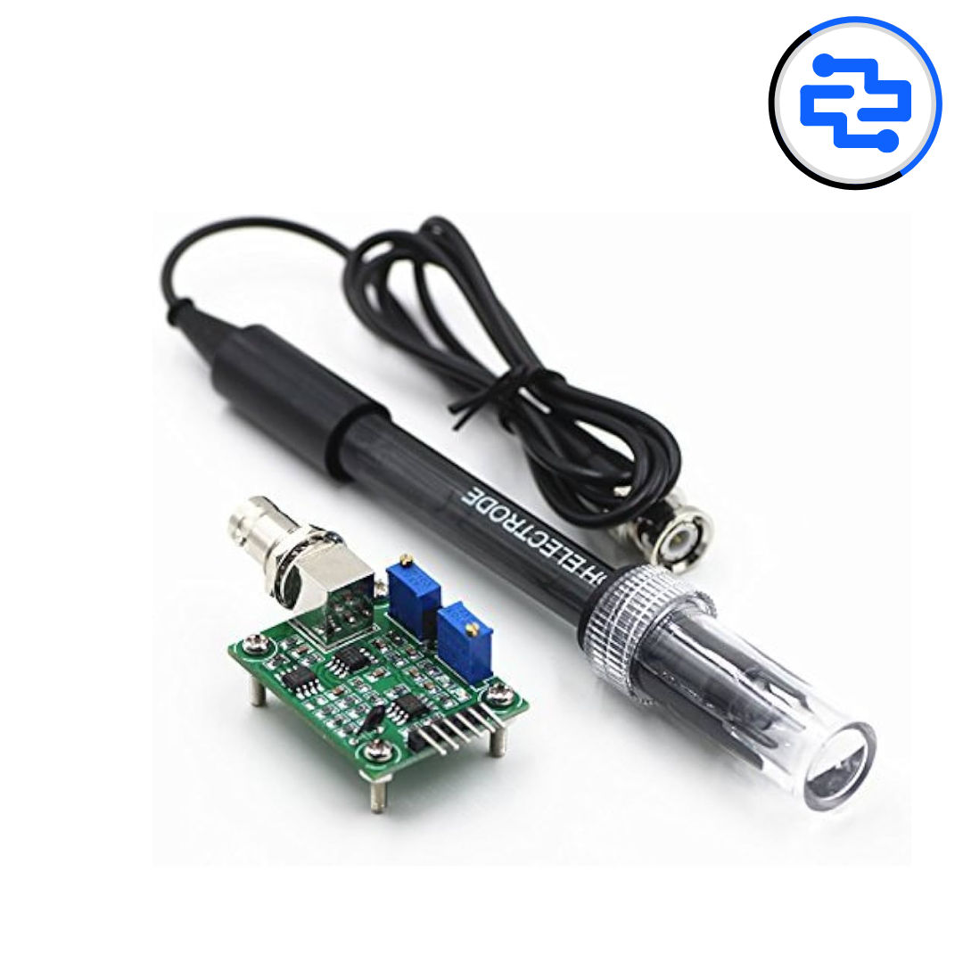 Thumbnail 1 for Analog pH Sensor Electrode with Amplifier Circuit