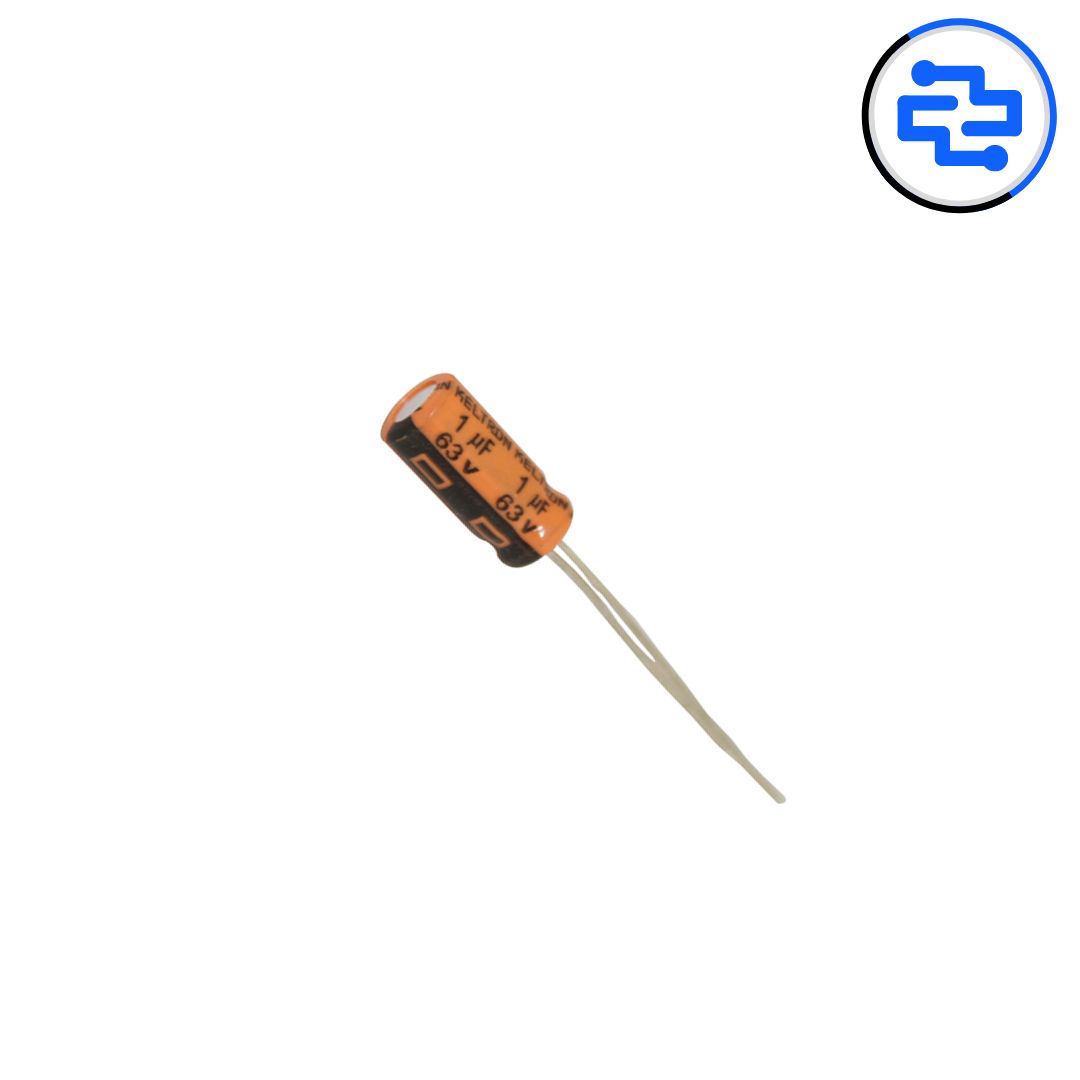 Thumbnail 1 for 1uF / 63V Electrolytic Capacitor