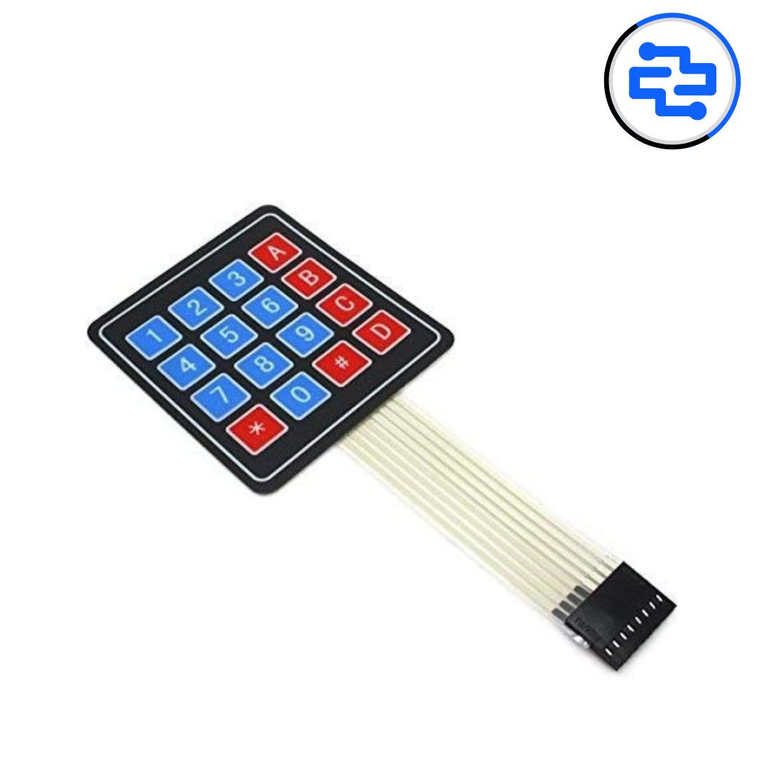 Thumbnail 1 for 4×4 Matrix Membrane Keypad