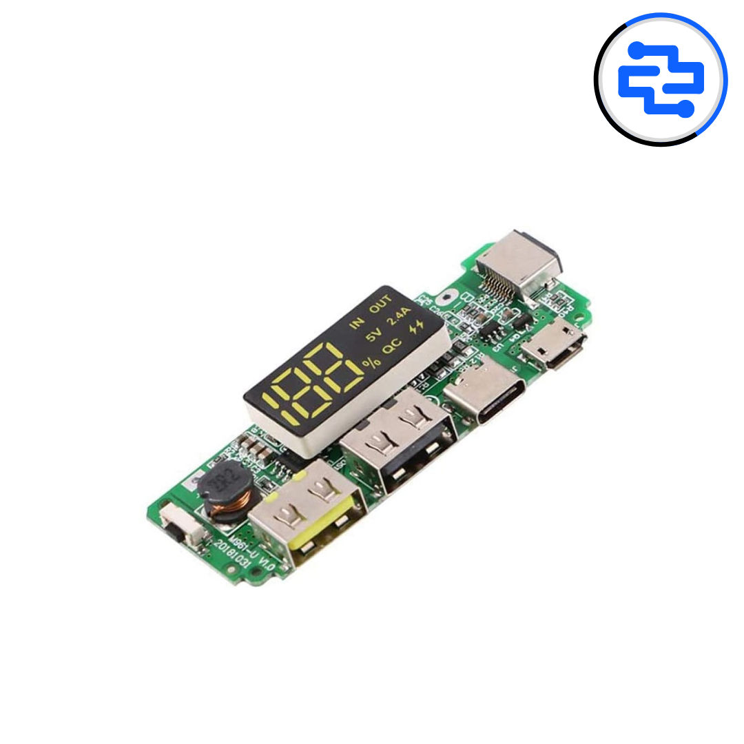 Thumbnail 1 for Power Bank Charging Module with Display