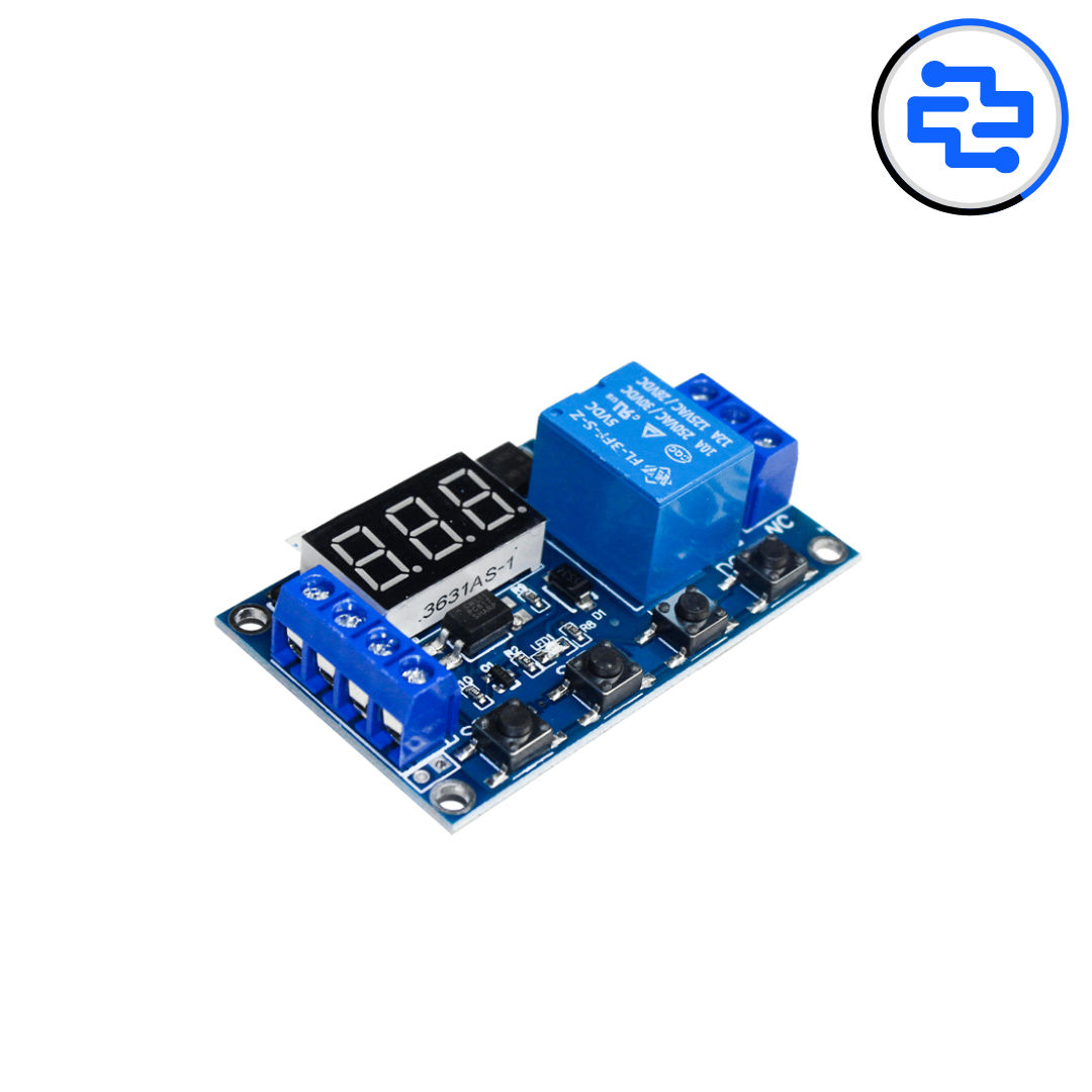 Thumbnail 1 for 1-Channel Power Relay Module with Adjustable Timing Cycle