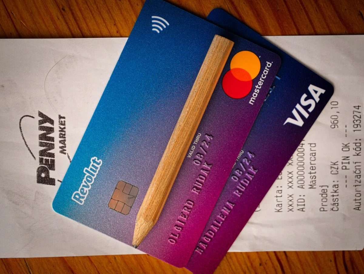 Revolut-branded payment cards.