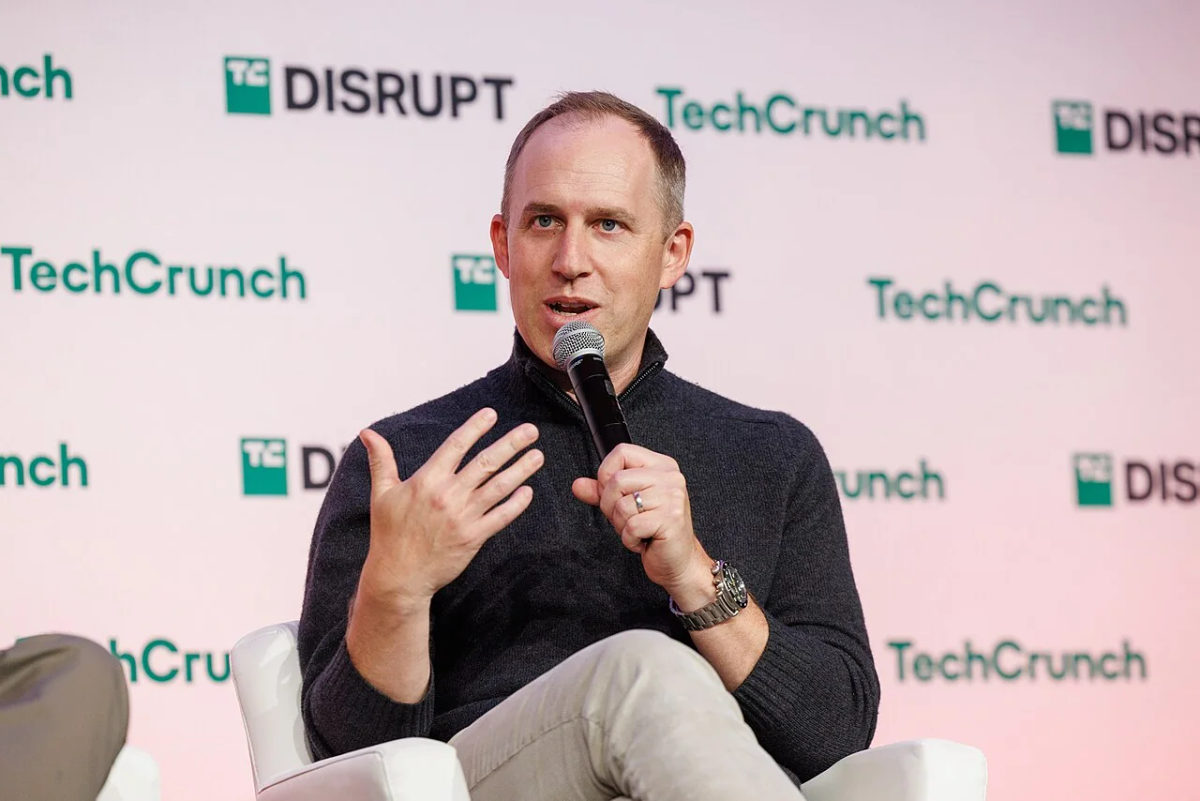 Sierra co-founder Bret Taylor speaking at TechCrunch Disrupt in 2024.