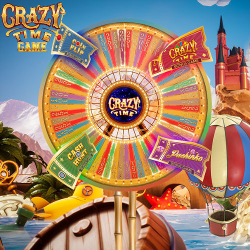 CRAZY TIME: Agen Game Show Live Casino Online Terpercaya Evolution Resmi 2025 image 1