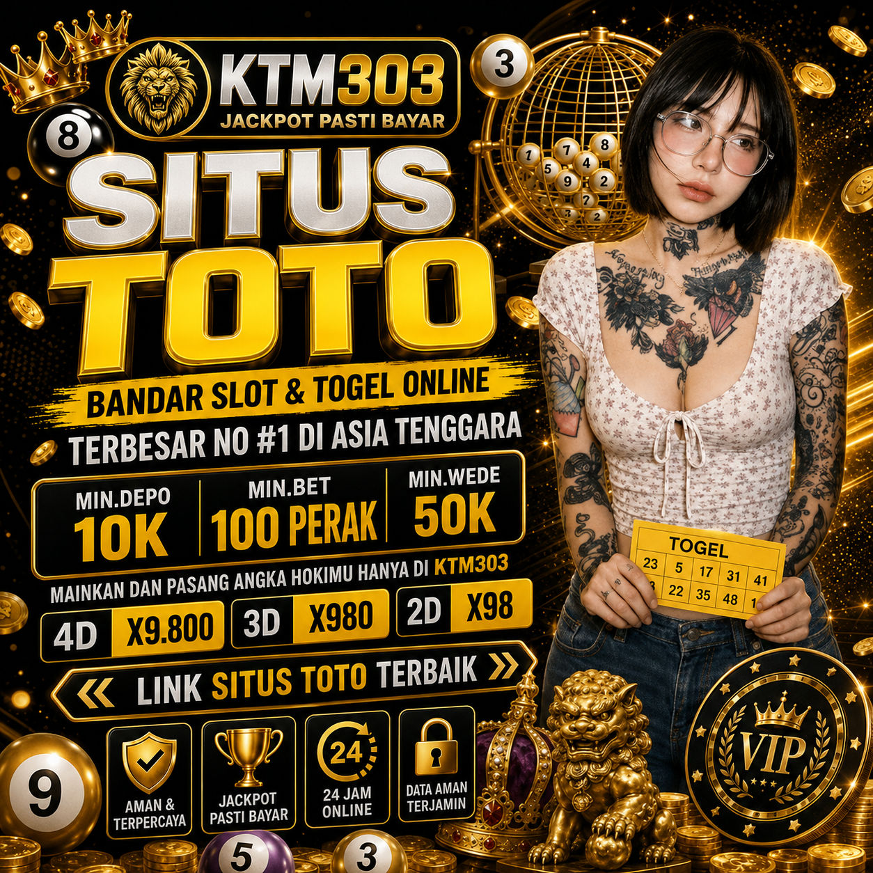 KTM303: Peluang Jackpot Slot777 Maxwin Hanya Di Ktm 303 Link Gacor Indonesia