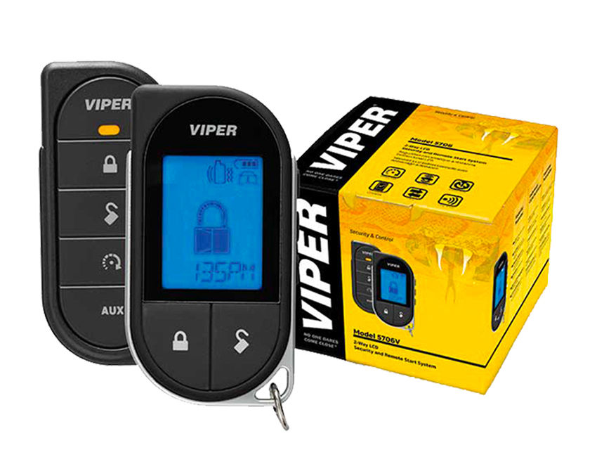 sistem de securitate auto cu pornire motor Viper 5706V 1