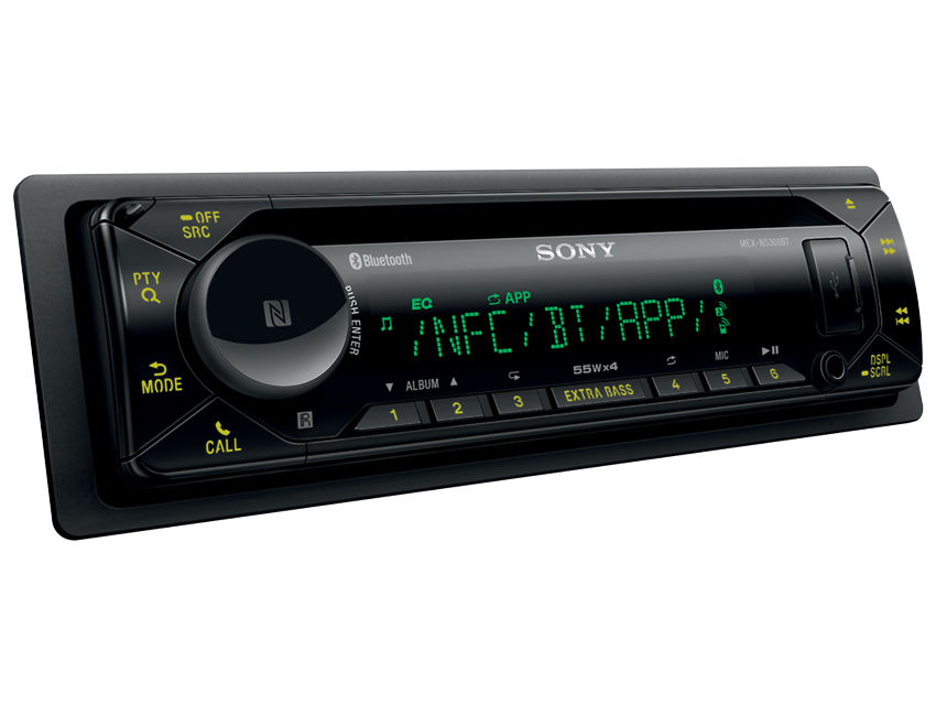 receptor CD-1DIN Sony MEXN5300BT 4