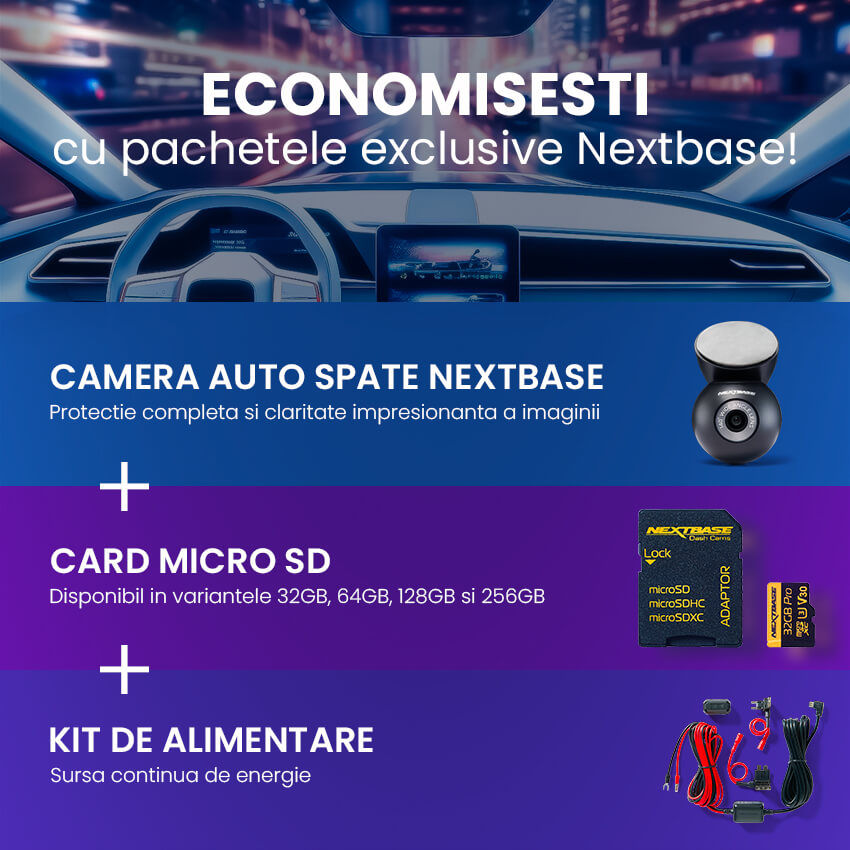 Economisesti cu pachetele exclusive Nextbase!