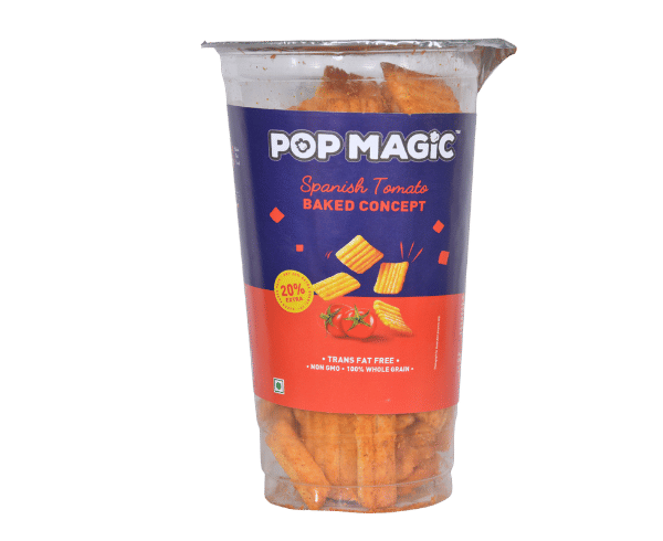 Pop Magic Extruded Snacks Kettle Corn Ready To Eat Popcorn Mini Bags. 94% fat free, 100 calorie popcorn endorsed by Weight Watchers. Popcorn Product: Extruded Snacks Extruded Snacks® Kettle Corn Minis