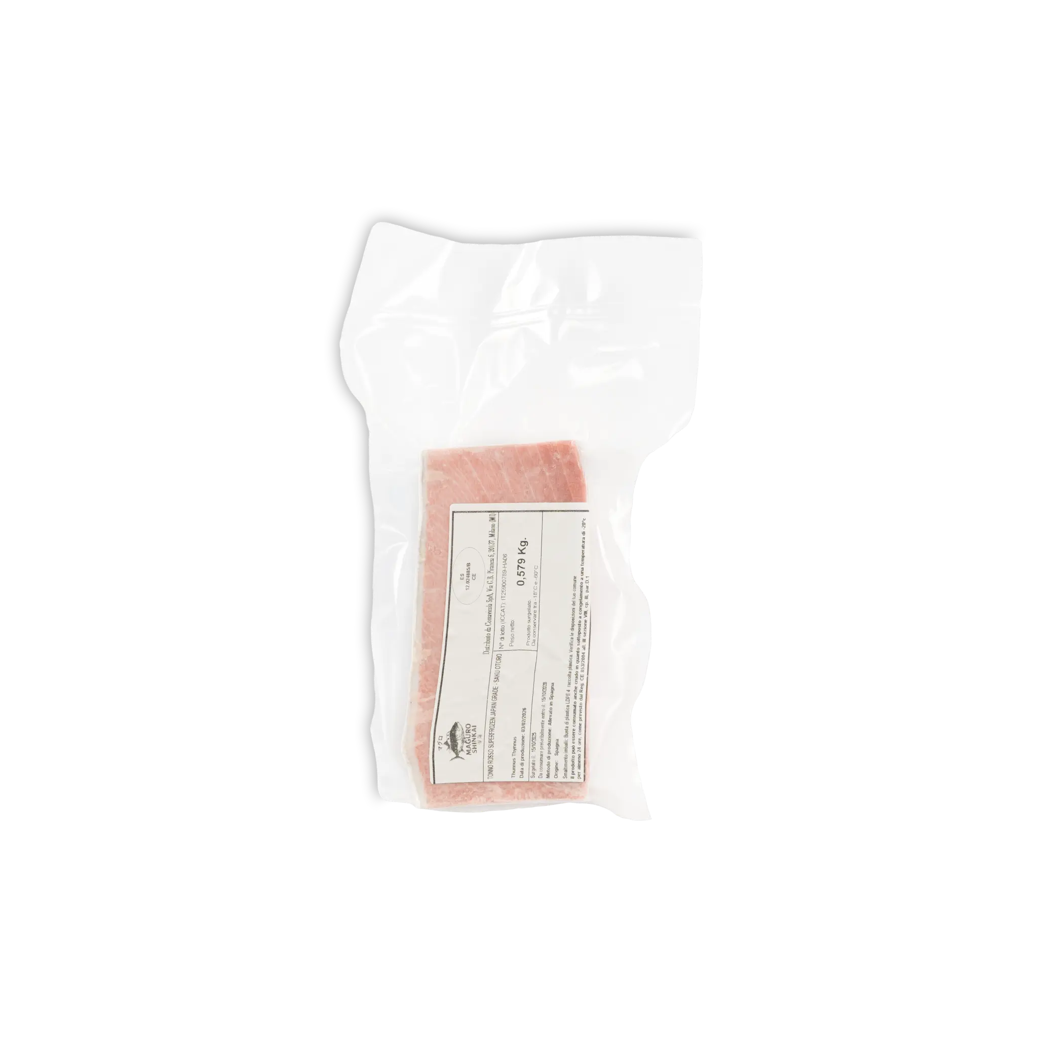 TONNO ROSSO ”MAGURO SHINKAI” SAKU OTORO (VENTRESCA) – Superfrozen -60°C