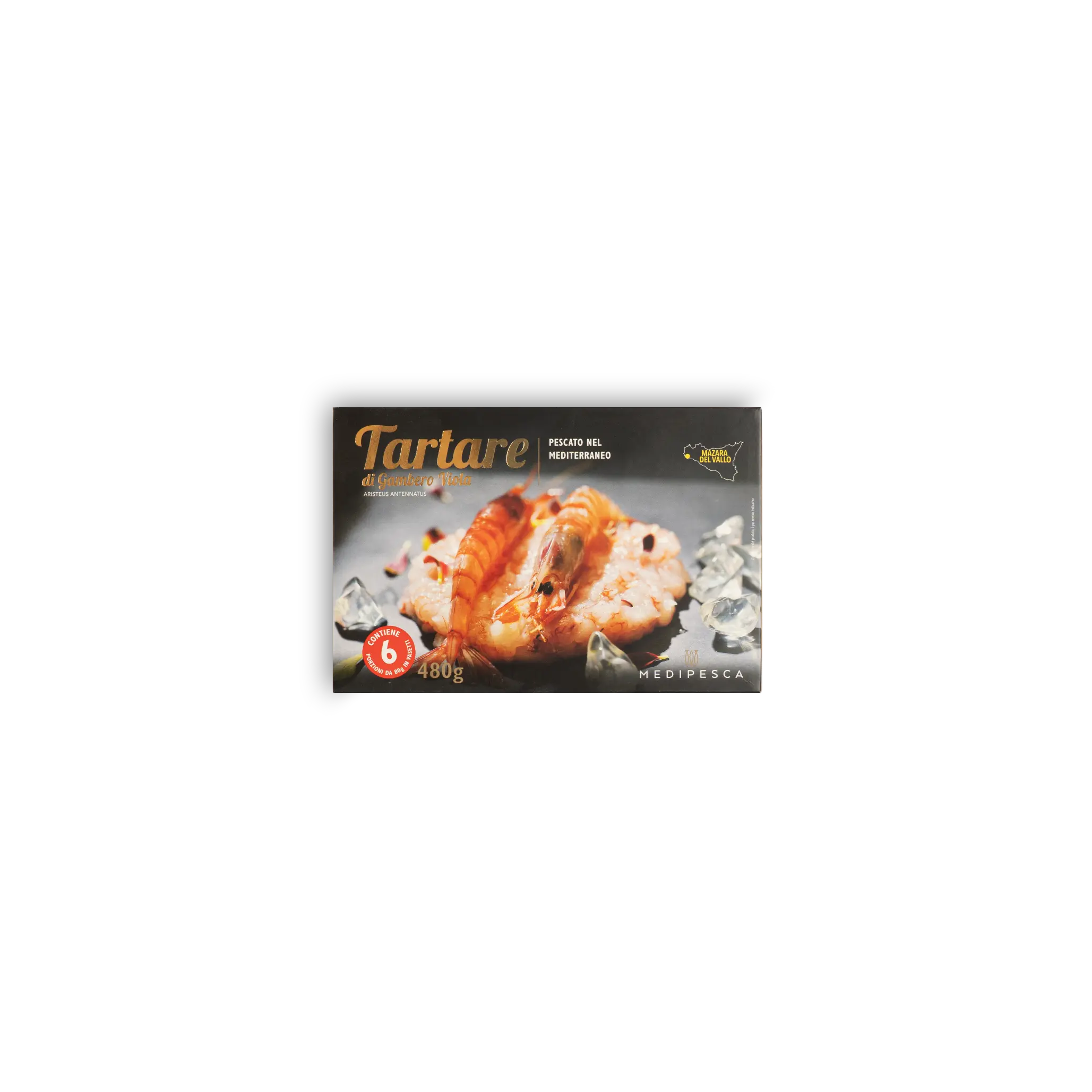 TARTARE DI GAMBERO VIOLA