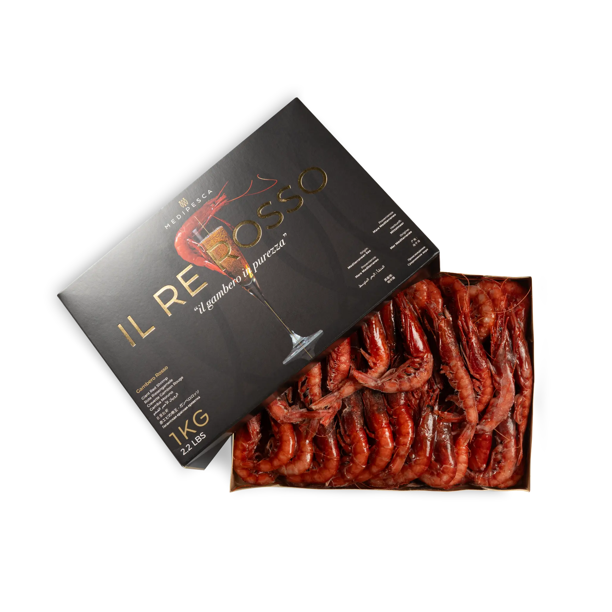 GAMBERO ”RE ROSSO” Bronze (IV) (56/70pz)