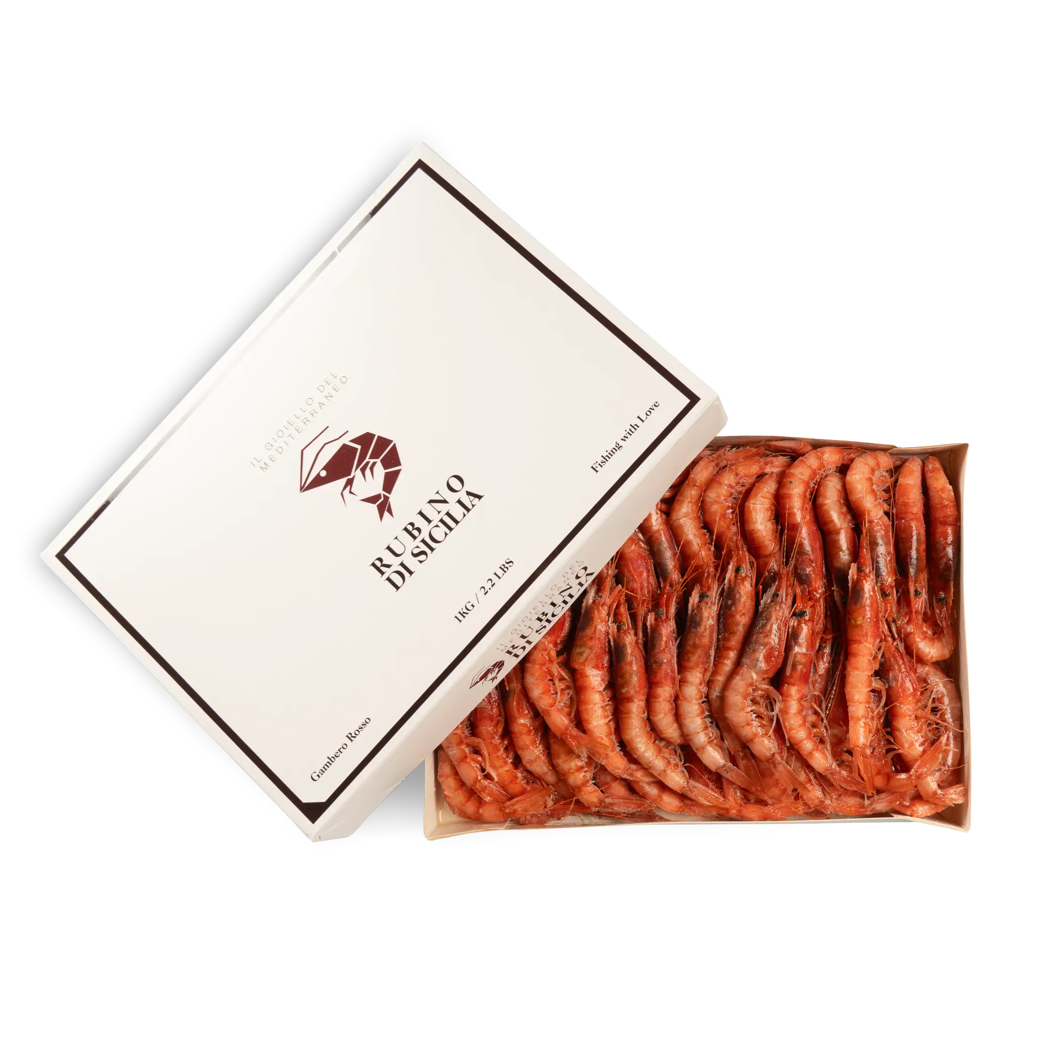 RUBINO DI SICILIA  4° (56/70pz) ”Gambero Rosso di Mazara”
