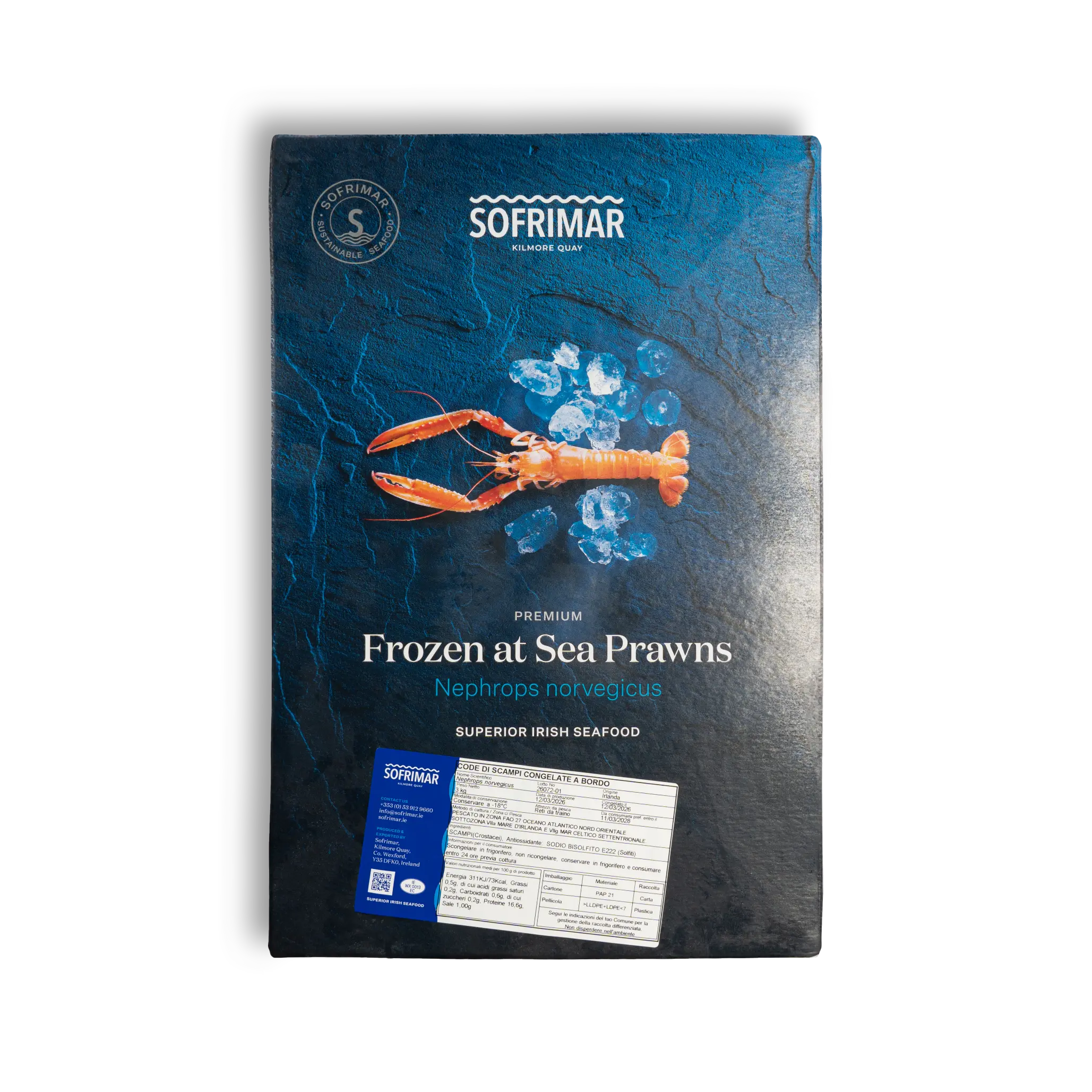 CODE SCAMPI   ”M” C/BORDO – ”Sofrimar”