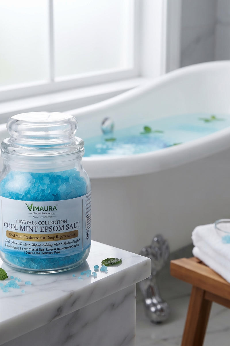 Epsom Salt Cool Mint Crystals