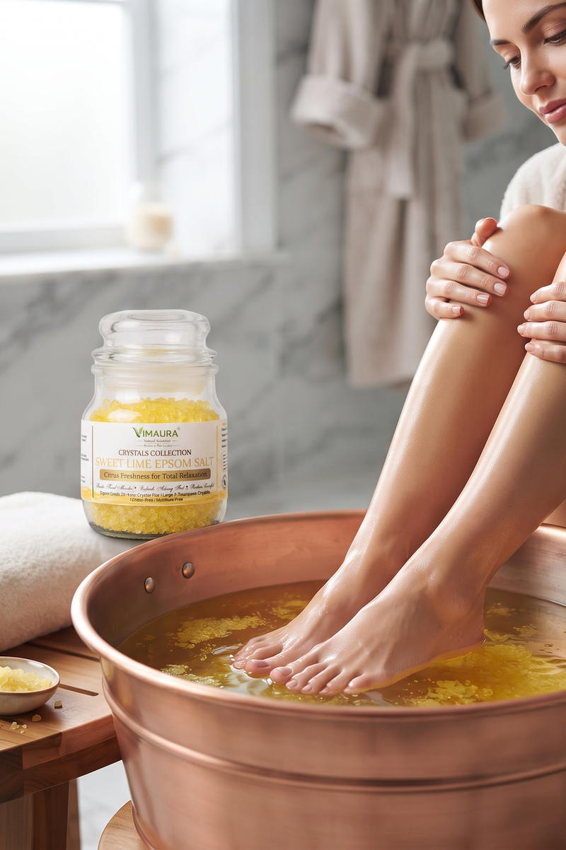Epsom Salt Sweet Lemon Crystals