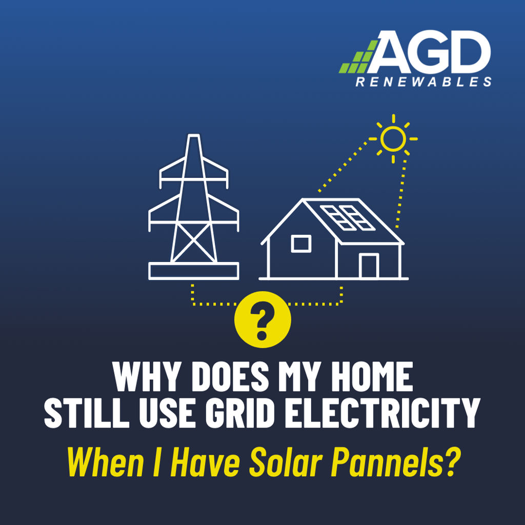 Why Does My Home Still Use Grid Electricity When I Have Solar Panels?