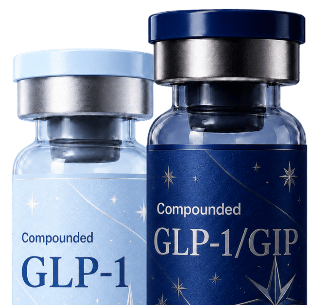 Compounded GLP-1 and GLP-1/GIP vials