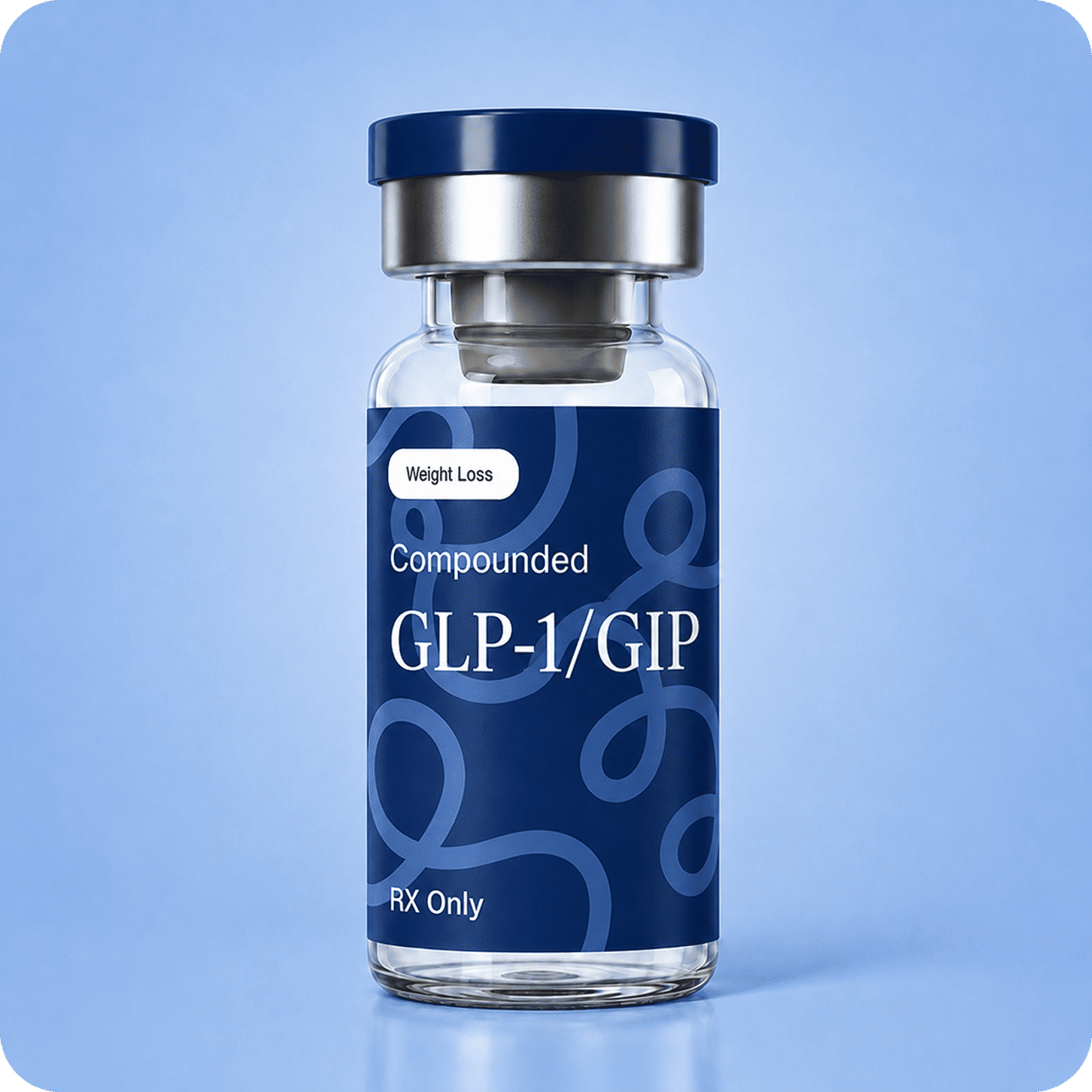 GLP-1 / GIP medication vial