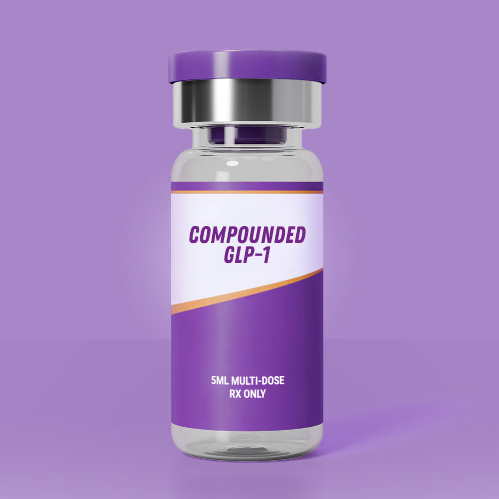 GLP-1 medication vial