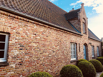 Na gevelreiniging in Oostende