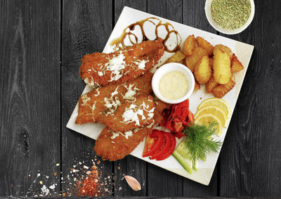 Хрустящая курица под сыром