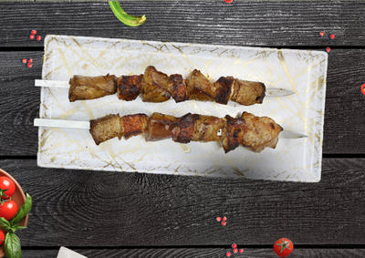 Печень с курдюком