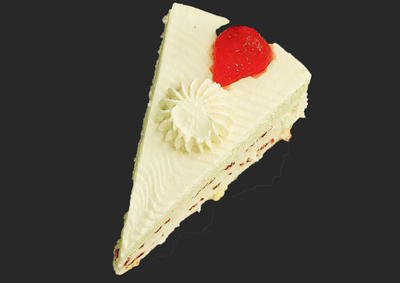 Пирожное йогуртовое клубника