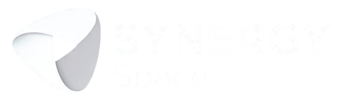 Synergy Space Logo White