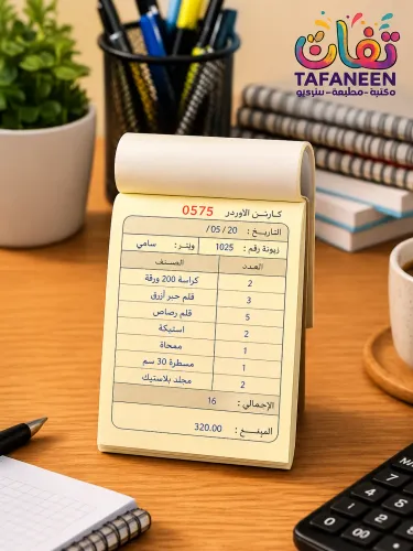 دفتر فاتوره كابتن اوردر ص