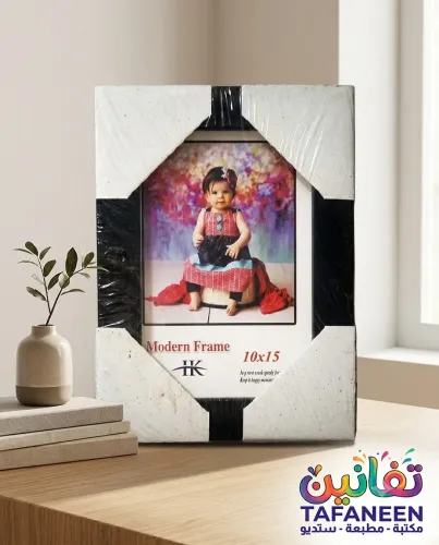 برواز خشب زجاج مقاس 10 × 15
