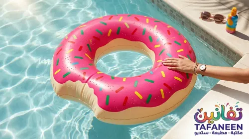 90cm Donut-Shaped Swim Ring