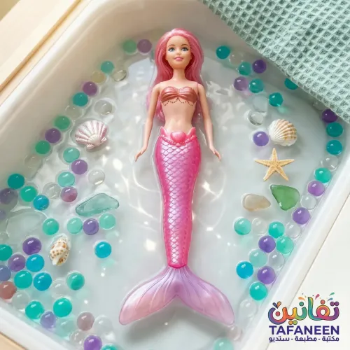 Large Sea Card Doll Beauty 399-126